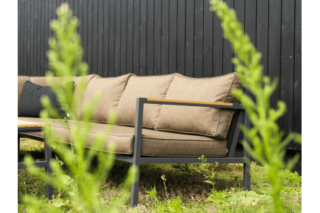 Cap soffgrupp stor antracit/brun Brafab