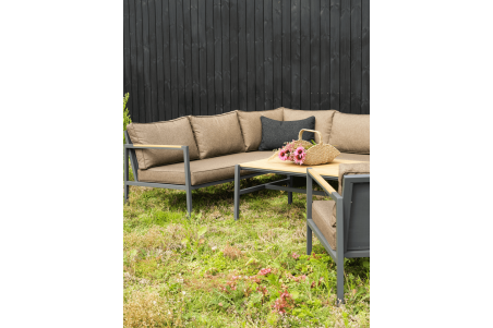 Cap soffgrupp stor antracit/brun Brafab