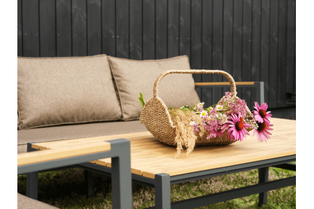 Cap soffgrupp stor antracit/brun Brafab