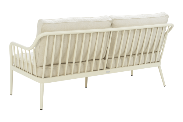 Coleville 2,5-sitssoffa pearl white/dot beige Brafab