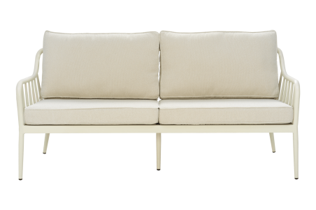 Coleville 2,5-sitssoffa pearl white/dot beige Brafab