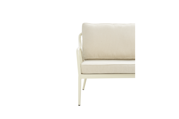 Coleville 2,5-sitssoffa pearl white/dot beige Brafab