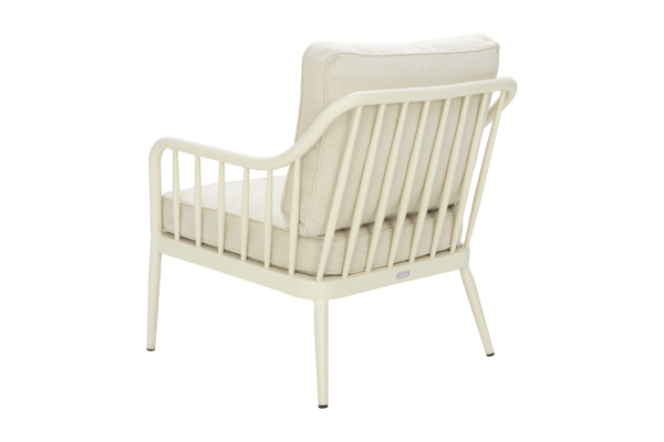 Coleville fåtölj pearl white/dot beige Brafab