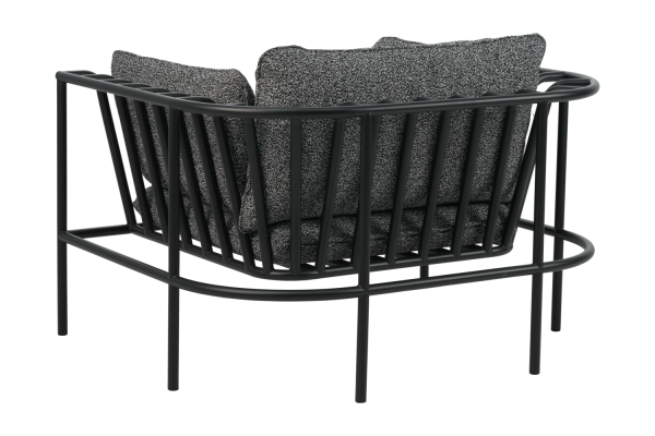 Collier fåtölj svart/teddy ant Brafab