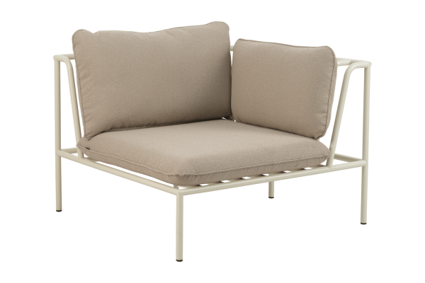 Collier hörndel pearl white/teddy beige Brafab