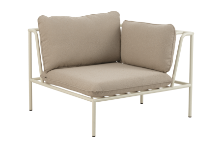 Collier hörndel pearl white/teddy beige Brafab