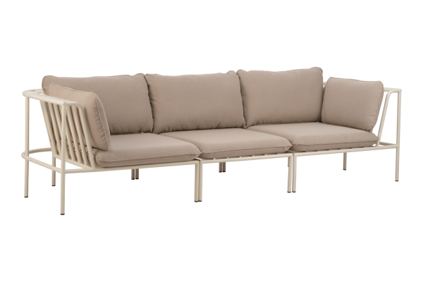 Collier hörndel pearl white/teddy beige Brafab