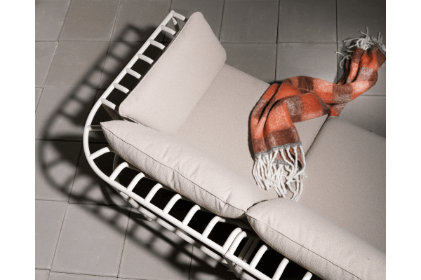 Collier hörndel pearl white/teddy beige Brafab