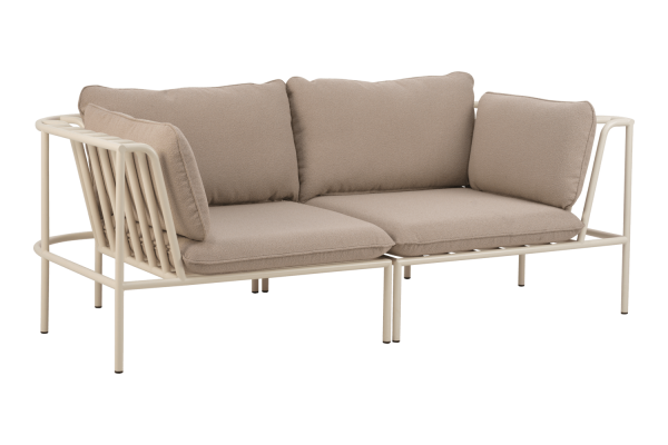 Collier hörndel pearl white/teddy beige Brafab