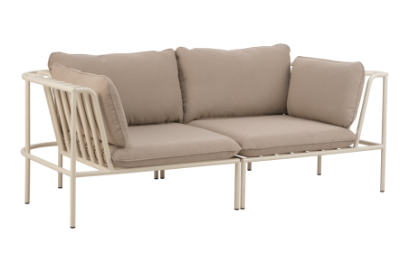 Collier hörndel pearl white/teddy beige Brafab