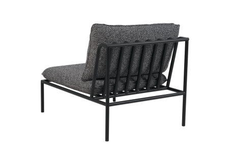 Collier mittdel svart/teddy ant Brafab