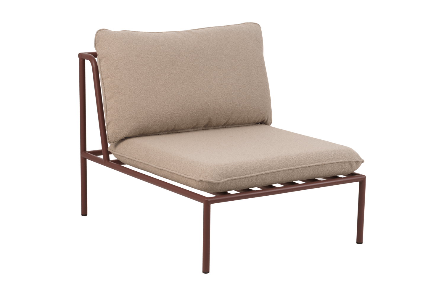 Collier mittdel zin red/teddy beige Brafab