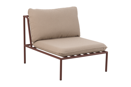 Collier mittdel zin red/teddy beige Brafab