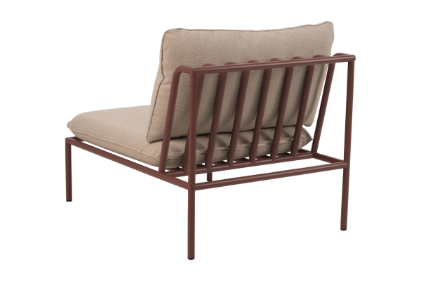 Collier mittdel zin red/teddy beige Brafab