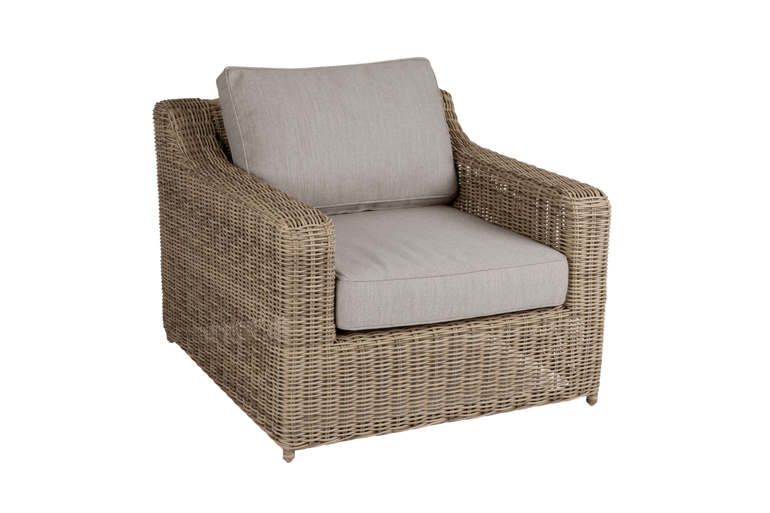 Glendon fåtölj rustic/beige Brafab