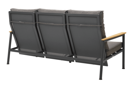 Gordon 3-sits soffa antracit/soft dawn Brafab