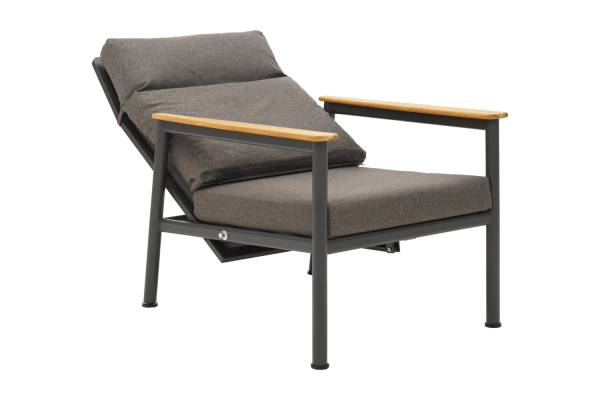 Gordon fåtölj antracit/soft dawn Brafab