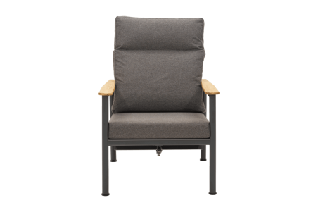 Gordon fåtölj antracit/soft dawn Brafab