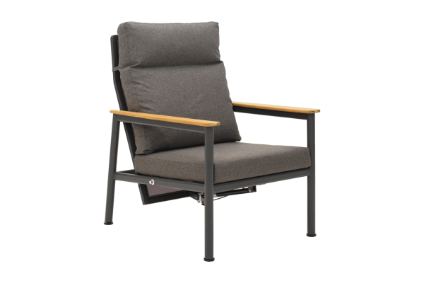 Gordon fåtölj antracit/soft dawn Brafab