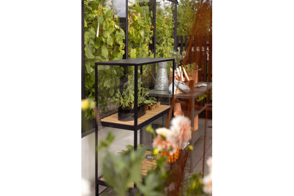 Grower Greens växtskåp hög svart Brafab