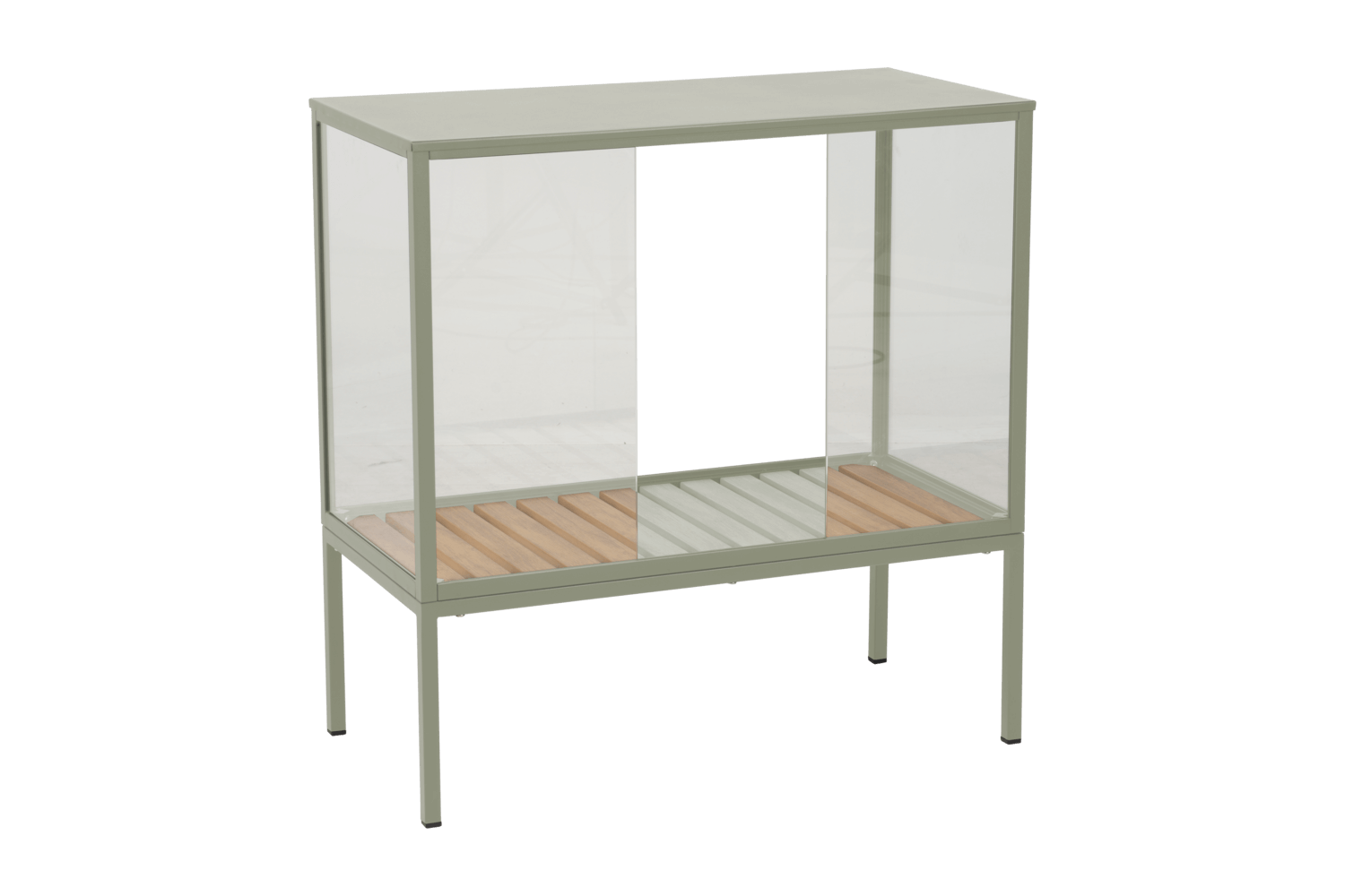 Grower Greens växtskåp låg dusty green Brafab