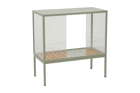 Grower Greens växtskåp låg dusty green Brafab