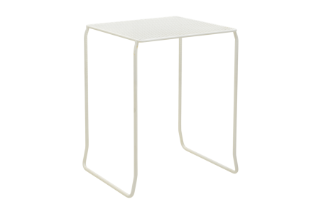 Haru cafébord pearl white Brafab