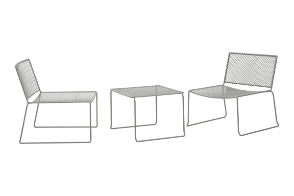 Haru loungefåtölj slate grey Brafab