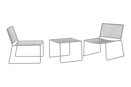 Haru loungefåtölj slate grey Brafab