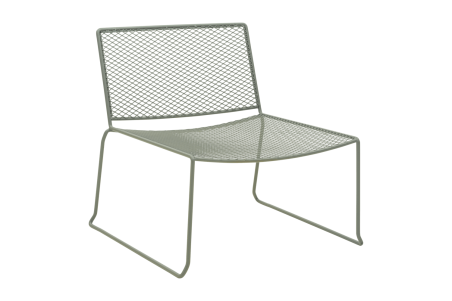 Haru loungefåtölj dusty green Brafab