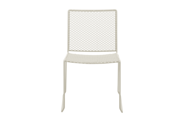 Haru matstol pearl white Brafab