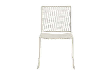 Haru matstol pearl white Brafab