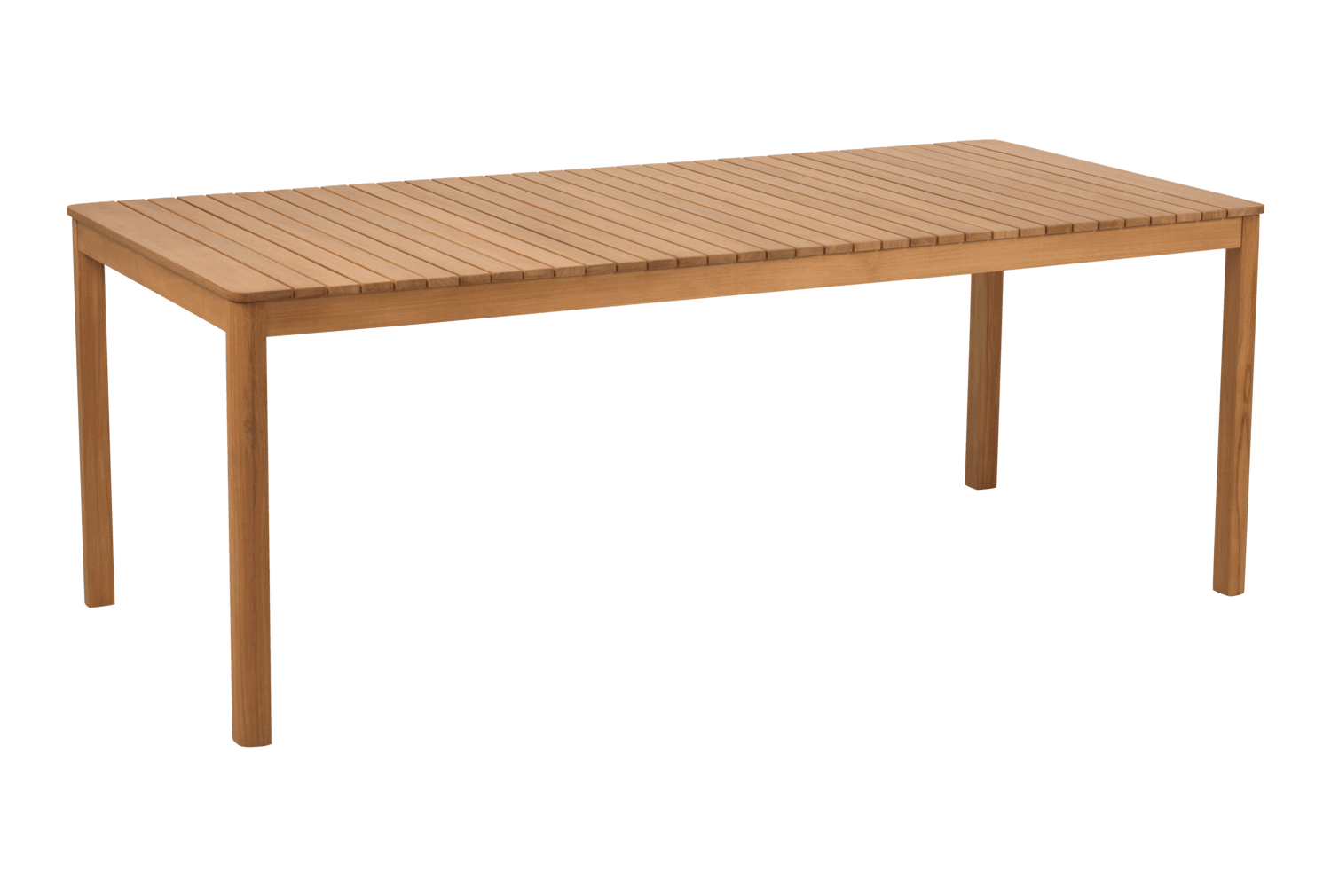 Joe matbord 195x90x73 cm natur Brafab