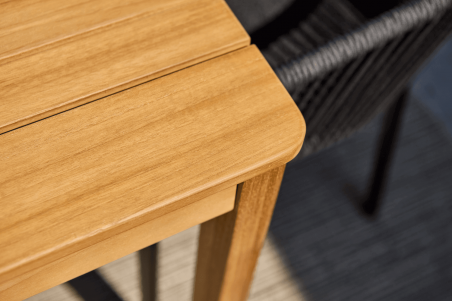 Joe matbord 140x80x73 cm natur Brafab