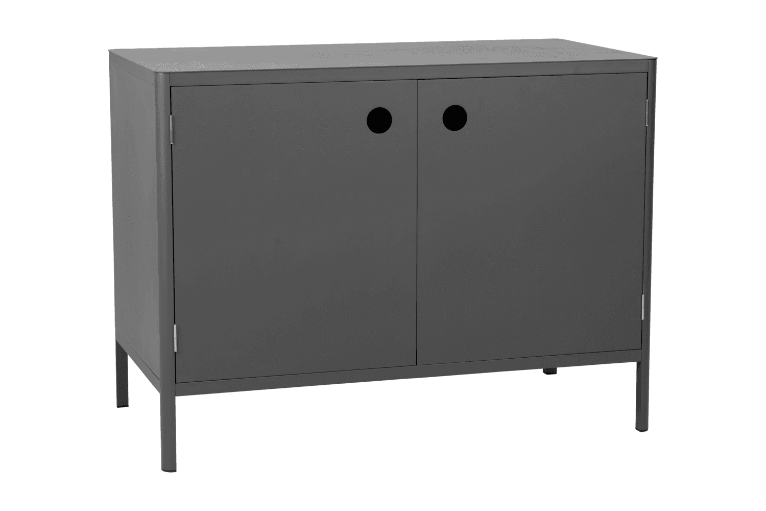 Kelia utekök med dörrar antracit Brafab