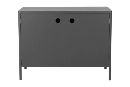 Kelia utekök med dörrar antracit Brafab