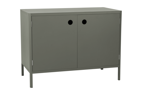 Kelia utekök med dörrar nordic green Brafab