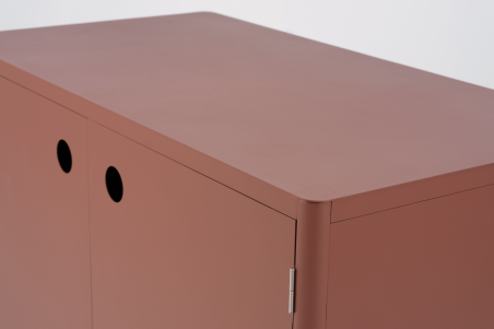 Kelia utekök med dörrar zin red Brafab