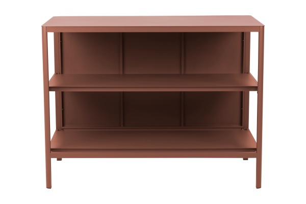 Kelia utekök med öppna hyllor zin red Brafab