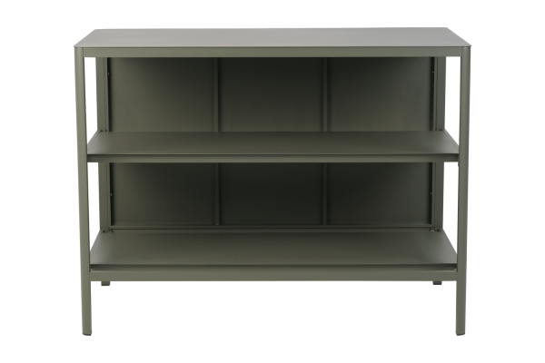 Kelia utekök med öppna hyllor nordic green Brafab