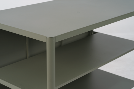 Kelia utekök med öppna hyllor nordic green Brafab