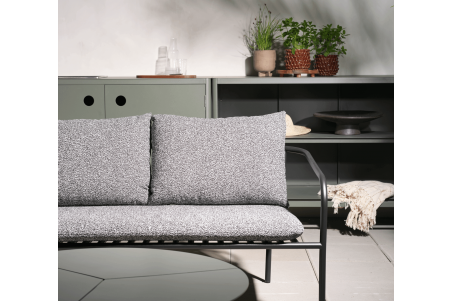 Kelia utekök med öppna hyllor nordic green Brafab