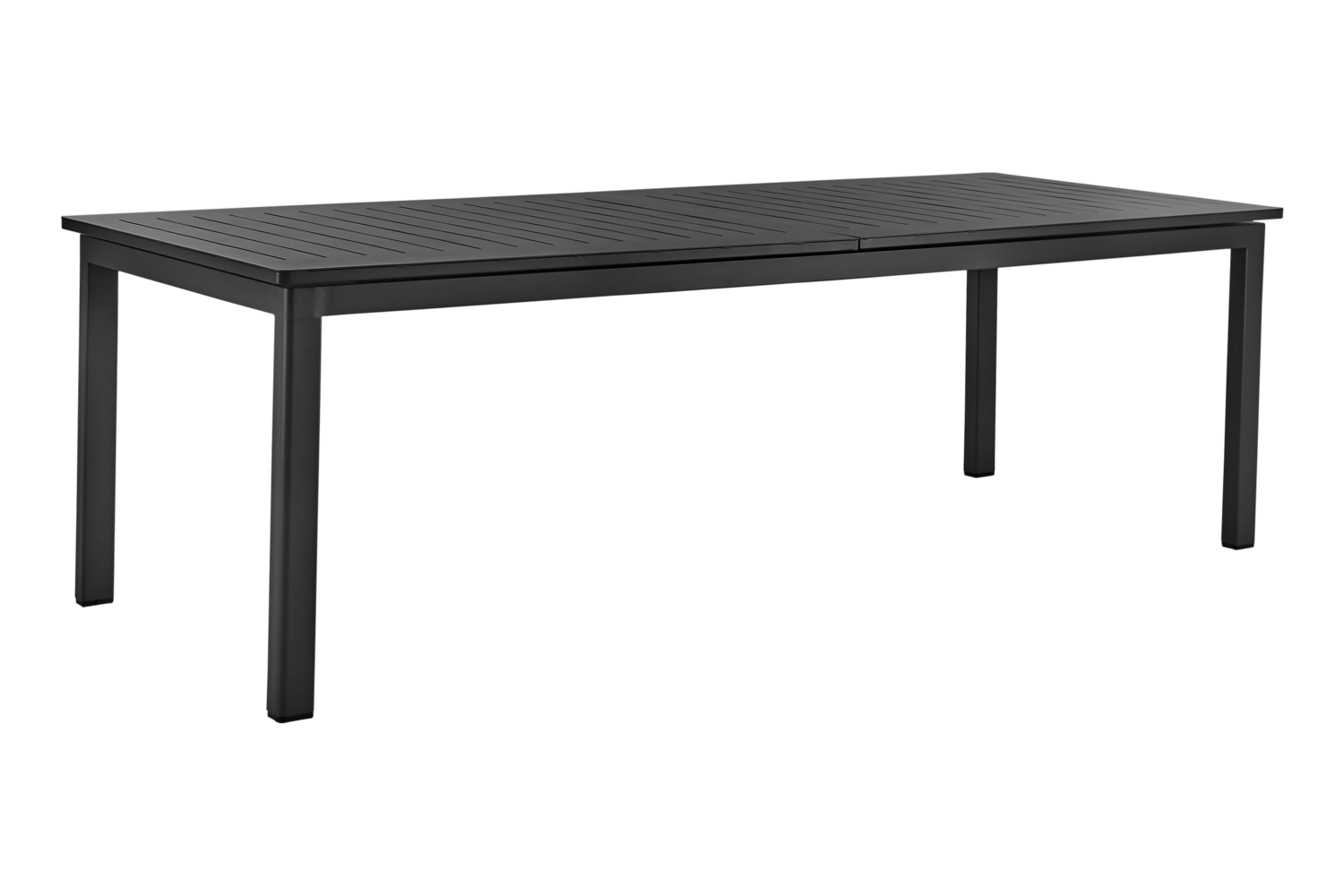 Lomma XL matbord 260/380x100x73 cm svart Brafab