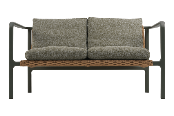 Motty 2-sits soffa nordic green/teddy verde Brafab