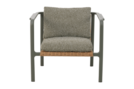 Motty fåtölj nordic green/teddy verde Brafab