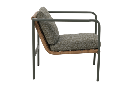 Motty fåtölj nordic green/teddy verde Brafab