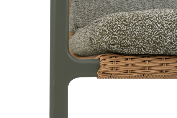 Motty fåtölj nordic green/teddy verde Brafab