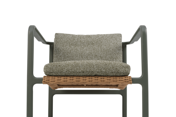 Motty fåtölj nordic green/teddy verde Brafab