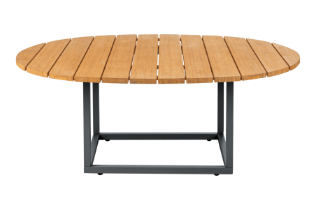 Olive soffbord antracit/bambu Brafab