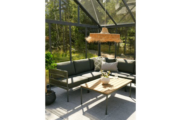 Reno hörndel nordic green/raw avocado Brafab